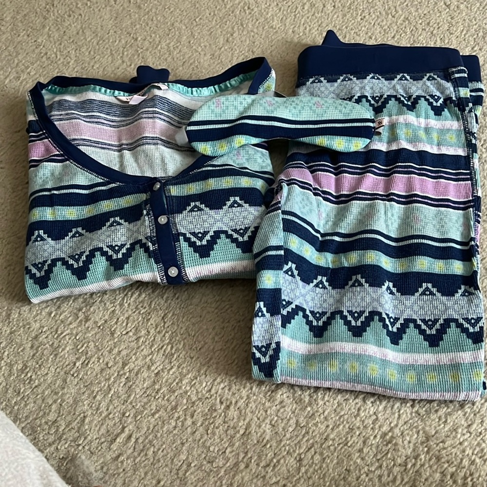 Victoria’s Secret Pajamas with Eye Mask